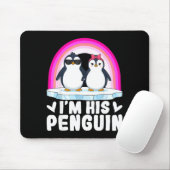 I'm Her Penguin Matching Couple Valentine Love Hea Mousepad (Mit Mouse)