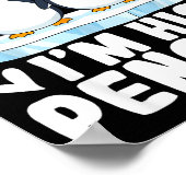 I'm Her Penguin Matching Couple Valentine Love Hea Poster (Ecke)