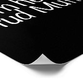 Im Her Stud Muffin Funny Couples Valentine Day App Poster (Ecke)