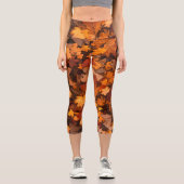 im Herbst Capri Leggings (Vorderseite)
