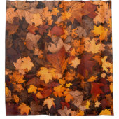 im Herbst Duschvorhang (Vorderseite)