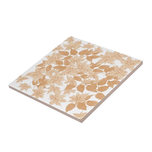 Im Herbst fällt die Keramik ab Fliese (Seite)