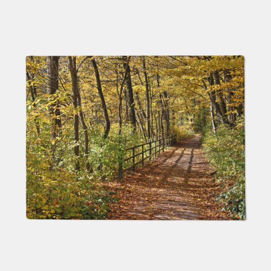 Im Herbst in Wienerwald Fußmatte (Vorderseite)