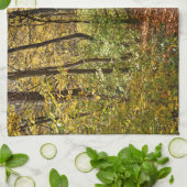 Im Herbst in Wienerwald Handtuch (Gefaltet)