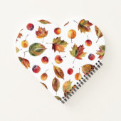 "Im Herbst ist jedes Leaf eine Blume" Notizblock (Rückseite)