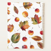 "Im Herbst ist jedes Leaf eine Blume" Planer (Rückseite)