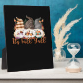 Im Herbst Kariert und im Leopard fällt es alle Gno Fotoplatte (Seite)