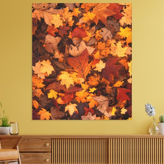 im Herbst Leinwanddruck (Insitu (Wohnzimmer))