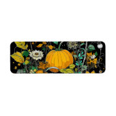 Im Herbst noch Leben mit Kürbis (Vorne)