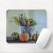 Im Herbst noch Leben mit Kürbis, Blume Mousepad (Mit Mouse)