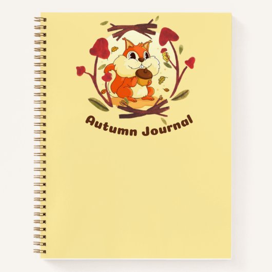 🤎 🥨 im Herbst 🍁 Notizblock (Vorderseite)