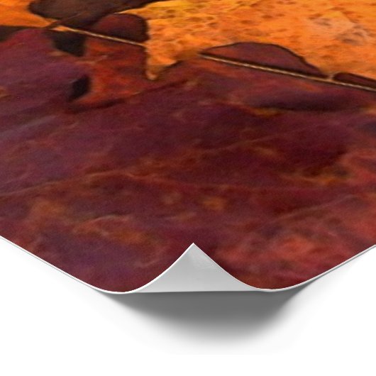 im Herbst Poster (Ecke)