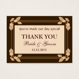 Im Herbst verbleiben Personalisierte Gastgeschenk 