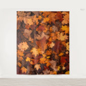 im Herbst Wandteppich (Vorderseite)