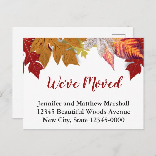 Im Herbst wird die Ankündigung über die benutzerde (Vorne/Hinten)