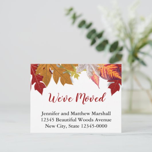 Im Herbst wird die Ankündigung über die benutzerde (Stehend Vorderseite)