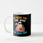 I'm Here For The Boos And Cruise Views Halloween C Kaffeetasse (Links)