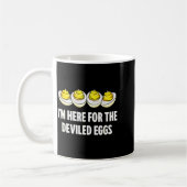 Im Here For The Deviled Eggs, Funny Thanksgiving D Kaffeetasse (Links)