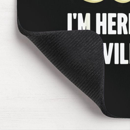 Im Here For The Deviled Eggs, Funny Thanksgiving D Mousepad (Ecke)