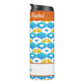 I'm Here for the Ducks Personalized Cruise  Thermosbecher (Nach rechts gedreht)