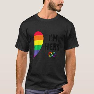 Im Hers ist meine Mutter auf den stolzen lesbische T-Shirt