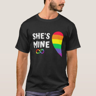 Im Hers ist meine Mutter auf den stolzen lesbische T-Shirt
