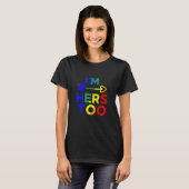 Im Hers Too LGBT Pride Rainbow Support T-Shirt (Vorne ganz)