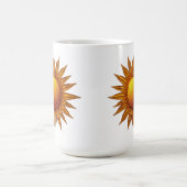 „Im Herz der Sonne – Wo Stille leuchtet“ Kaffeetasse (Mittel)