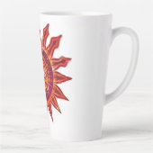 „Im Herz der Sonne – Wo Stille leuchtet“ Milchtasse (Rechts)