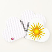 „Im Herz der Sonne – Wo Stille leuchtet“ Notizblock (Innenseite)