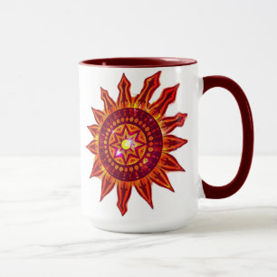 „Im Herz der Sonne – Wo Stille leuchtet“ Tasse