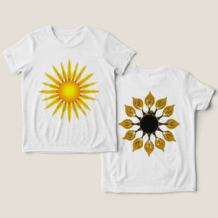 „Im Herz der Sonne – Wo Stille leuchtet“ Tri-Blend Shirt