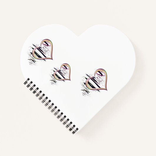 Im Herzen des wahren Herzens Notizblock (Vorderseite)