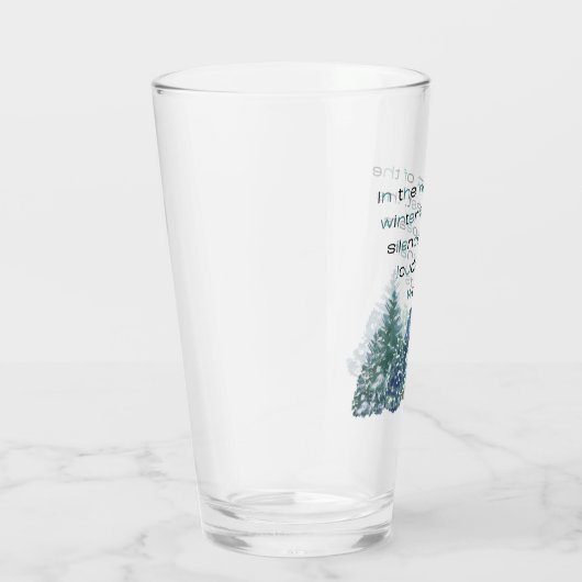 Im Herzen des Winterwaldes Glas (Rechts)