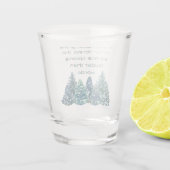 Im Herzen des Winterwaldes Schnapsglas (Rückseite)