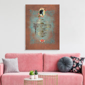 Im Herzen eines Pferdes ~ Wrapped Canvas Leinwanddruck (Insitu (Wohnzimmer))