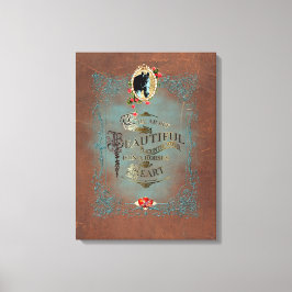 Im Herzen eines Pferdes ~ Wrapped Canvas Leinwanddruck