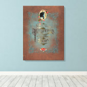 Im Herzen eines Pferdes ~ Wrapped Canvas Leinwanddruck (Insitu (Holzboden))