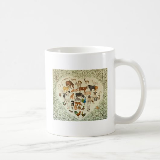 Im Herzen es alles 2013 Kaffeetasse (Rechts)