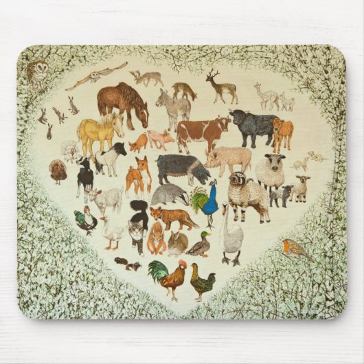 Im Herzen es alles 2013 Mousepad (Vorne)