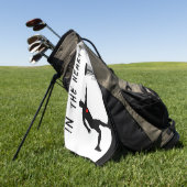 Im Herzen Golfhandtuch (Gras)