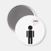 Im Herzen von Ihnen: Liebe Magnet (Vorderseite/Rückseite)
