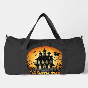 Im Hexenhaus Kürbis bei Vollmond Duffle Bag
