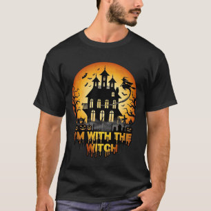 Im Hexenhaus Kürbisse Vollmond T-Shirt