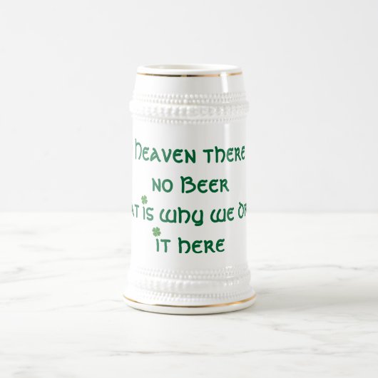 im Himmel gibt es kein Bier Bierglas (Mittel)