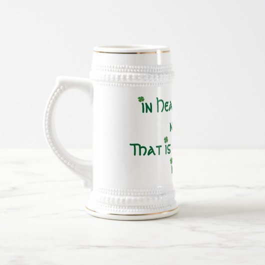 im Himmel gibt es kein Bier Bierglas (Links)