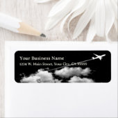 Im Himmel Höhenflugzeugkontrail (Insitu)