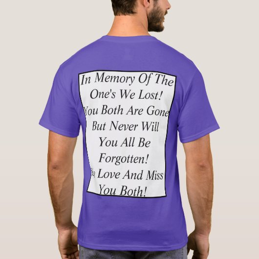 Im Himmel treffen wir uns wieder T-Shirt (Rückseite)