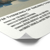 im Hinblick auf das Ende der Dinge 2020 Poster (Ecke)