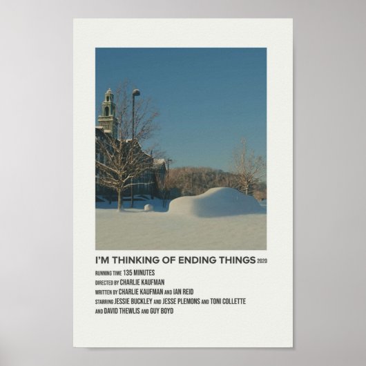 im Hinblick auf das Ende der Dinge 2020 Poster (Vorne)
